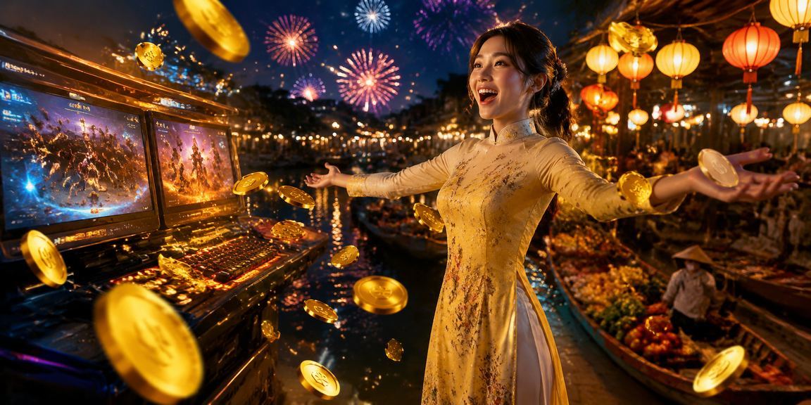 Không khí sôi động tại chợ đêm Hội An – người chơi esports và cá cược thể thao trao đổi kinh nghiệm