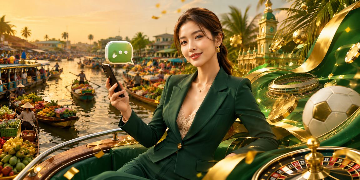 Không khí lễ hội vùng đồng bằng sông Cửu Long – người dùng tham gia xổ số trực tuyến qua điện thoại